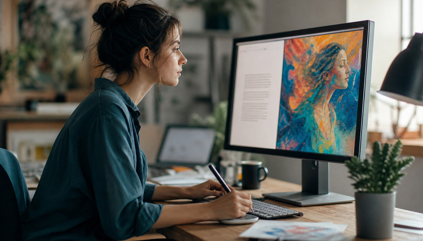 Come trasformare un testo in un'opera d'arte visiva con l'AI?
